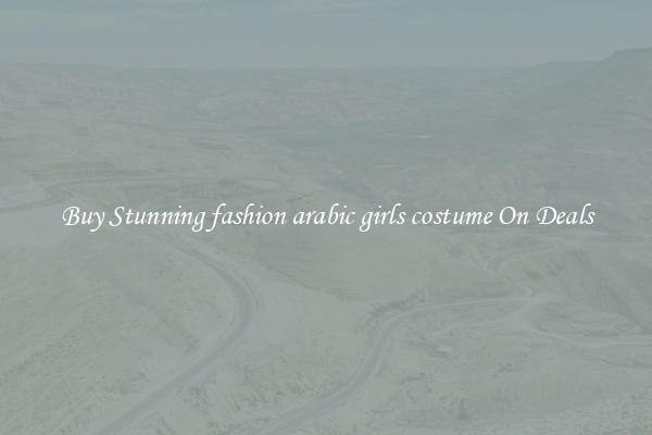 Buy Stunning fashion arabic girls costume On Deals